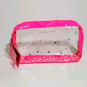 Victoria's Secret Indulge Me Clear Makeup bag